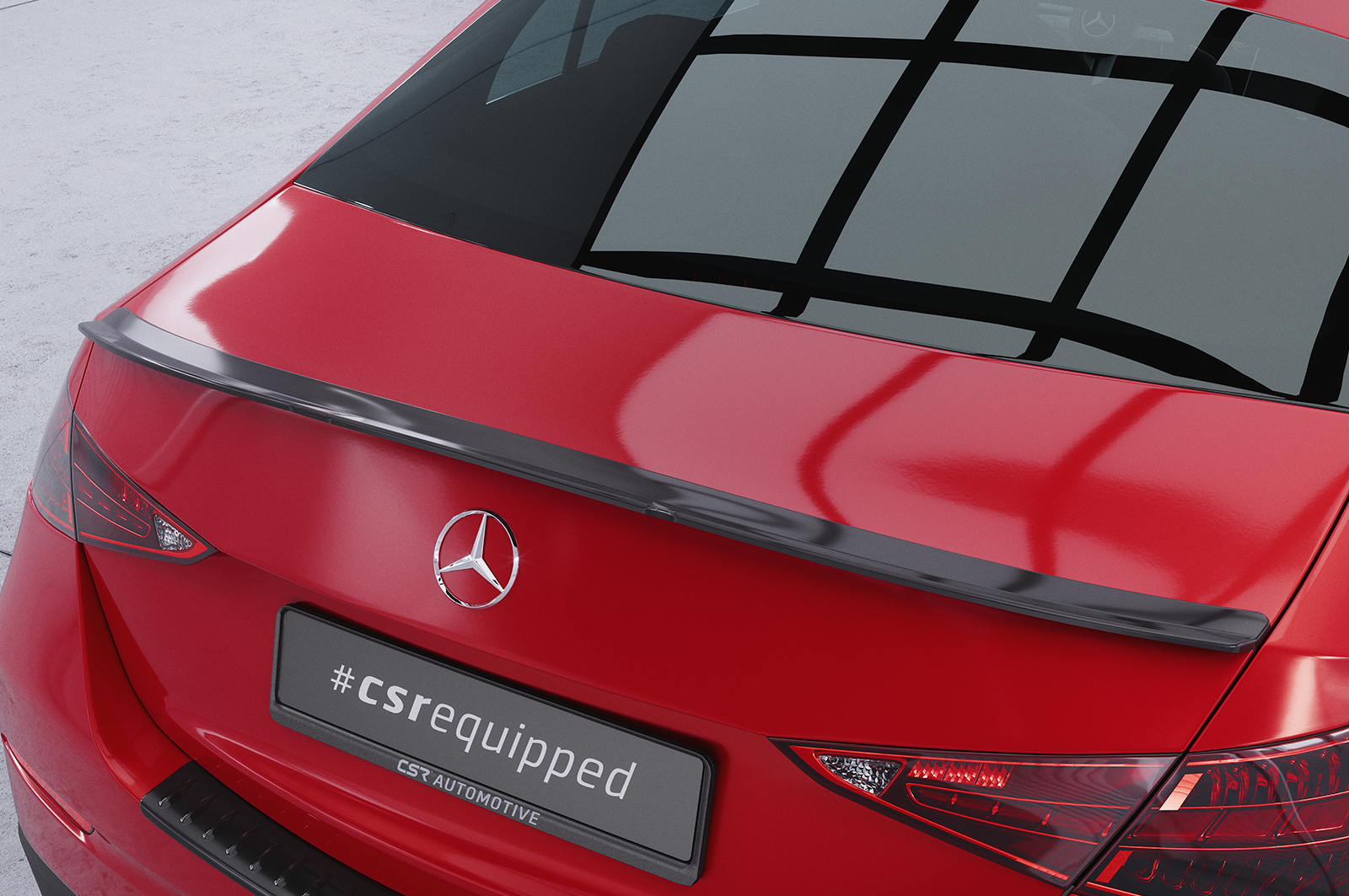 Becquet / Extension CAP pour Mercedes-Benz Classe C W206 berline (depuis 2021) - Fabriqué en ABS (6 finitions au choix)