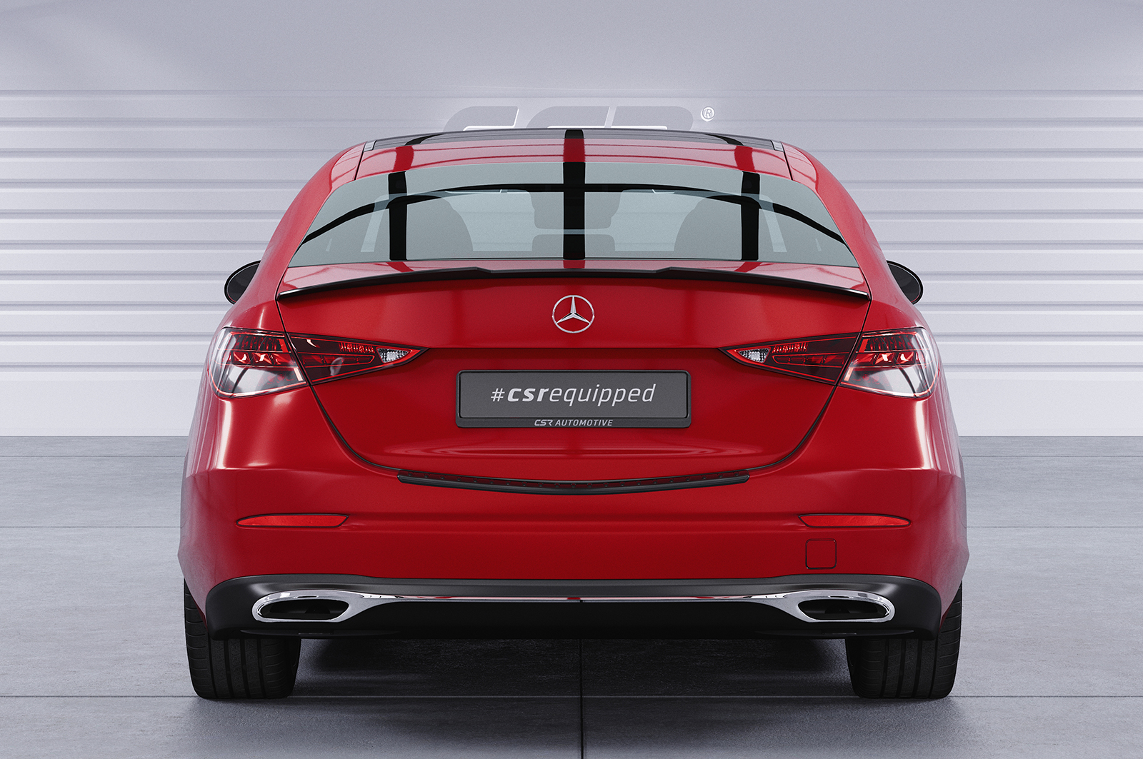 Becquet / Extension CAP pour Mercedes-Benz Classe C W206 berline (depuis 2021) - Fabriqué en ABS (6 finitions au choix)