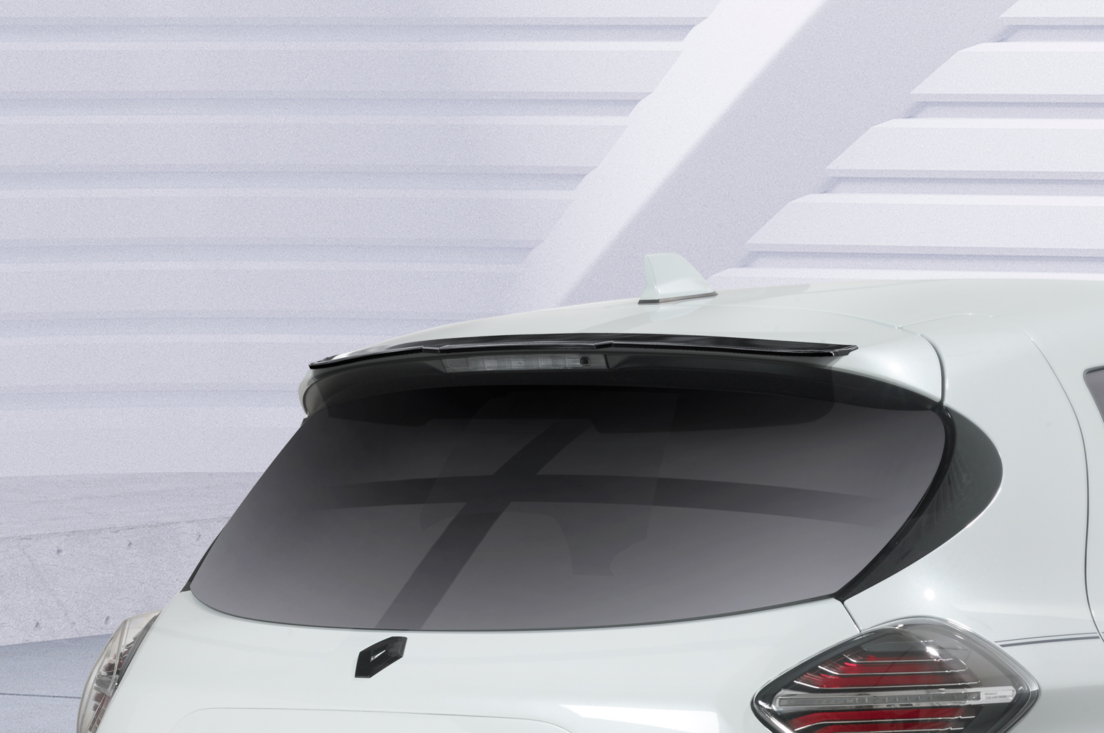 Becquet / Extension CAP pour Renault Zoe toutes carrosseries (depuis 12/2012) - Fabriqué en ABS (6 finitions au choix)