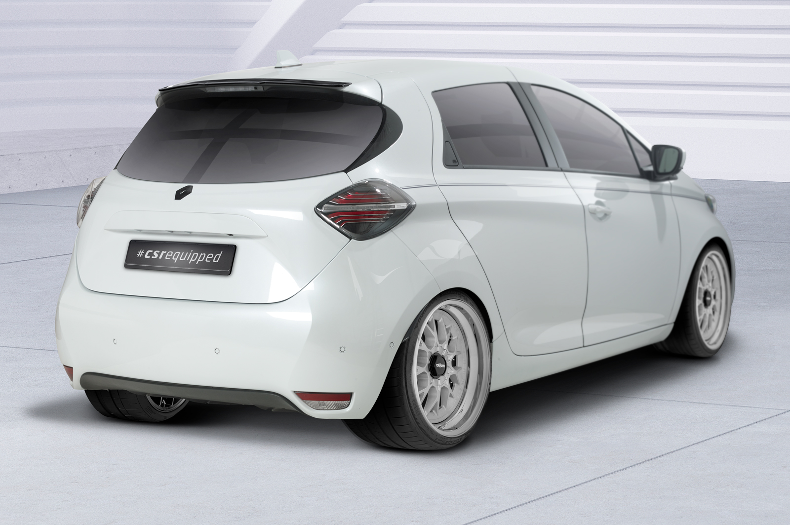 Becquet / Extension CAP pour Renault Zoe toutes carrosseries (depuis 12/2012) - Fabriqué en ABS (6 finitions au choix)