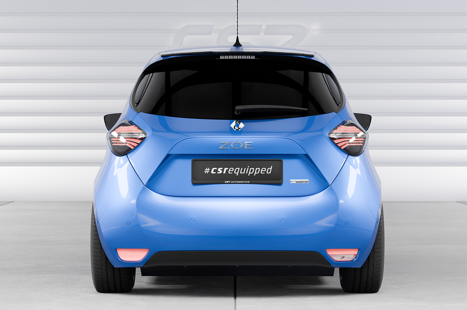 Becquet / Extension CAP pour Renault Zoe toutes carrosseries (depuis 12/2012) - Fabriqué en ABS (6 finitions au choix)