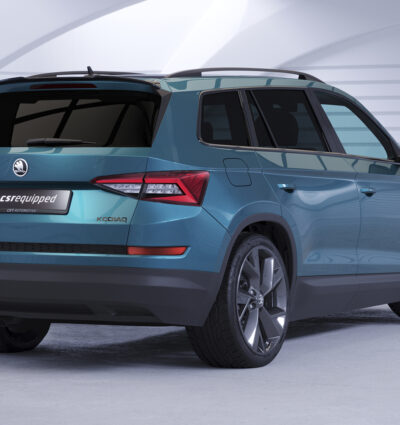 Becquet / Extension CAP pour Skoda Kodiaq toutes carrosseries (préfacelift) (2017-2021) - Fabriqué en ABS (6 finitions au choix)