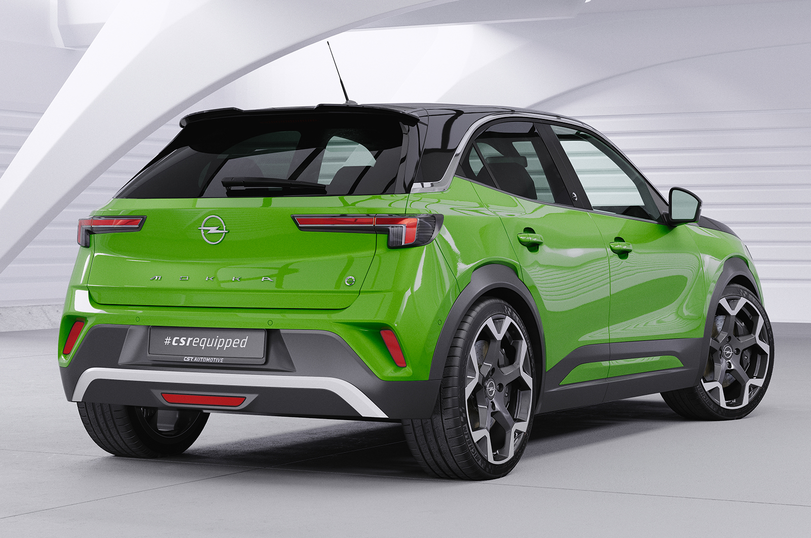 Becquet / Extension CAP pour Opel Mokka B toutes carrosseries (depuis 2021) - Fabriqué en ABS (6 finitions au choix)
