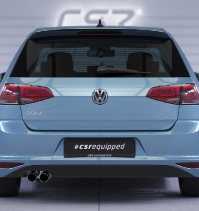Becquet / Extension CAP pour VW Golf 7 (Typ AU) finition de base (2012-2021) - Fabriqué en ABS (6 finitions au choix)