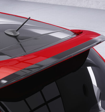 Becquet / Extension CAP pour Mazda 3 (Typ BL) MPS (06/2009-10/2013) - Fabriqué en ABS (6 finitions au choix)