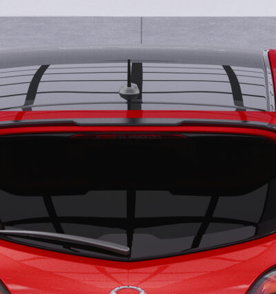 Becquet / Extension CAP pour Mazda 3 (Typ BL) MPS (06/2009-10/2013) - Fabriqué en ABS (6 finitions au choix)