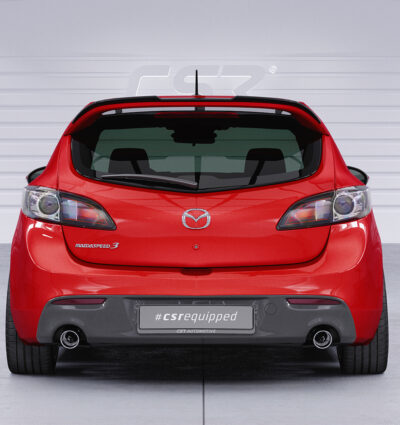 Becquet / Extension CAP pour Mazda 3 (Typ BL) MPS (06/2009-10/2013) - Fabriqué en ABS (6 finitions au choix)