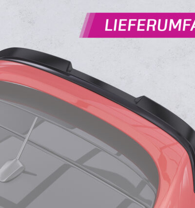 Becquet / Extension CAP pour Mazda 3 (Typ BL) MPS (06/2009-10/2013) - Fabriqué en ABS (6 finitions au choix)