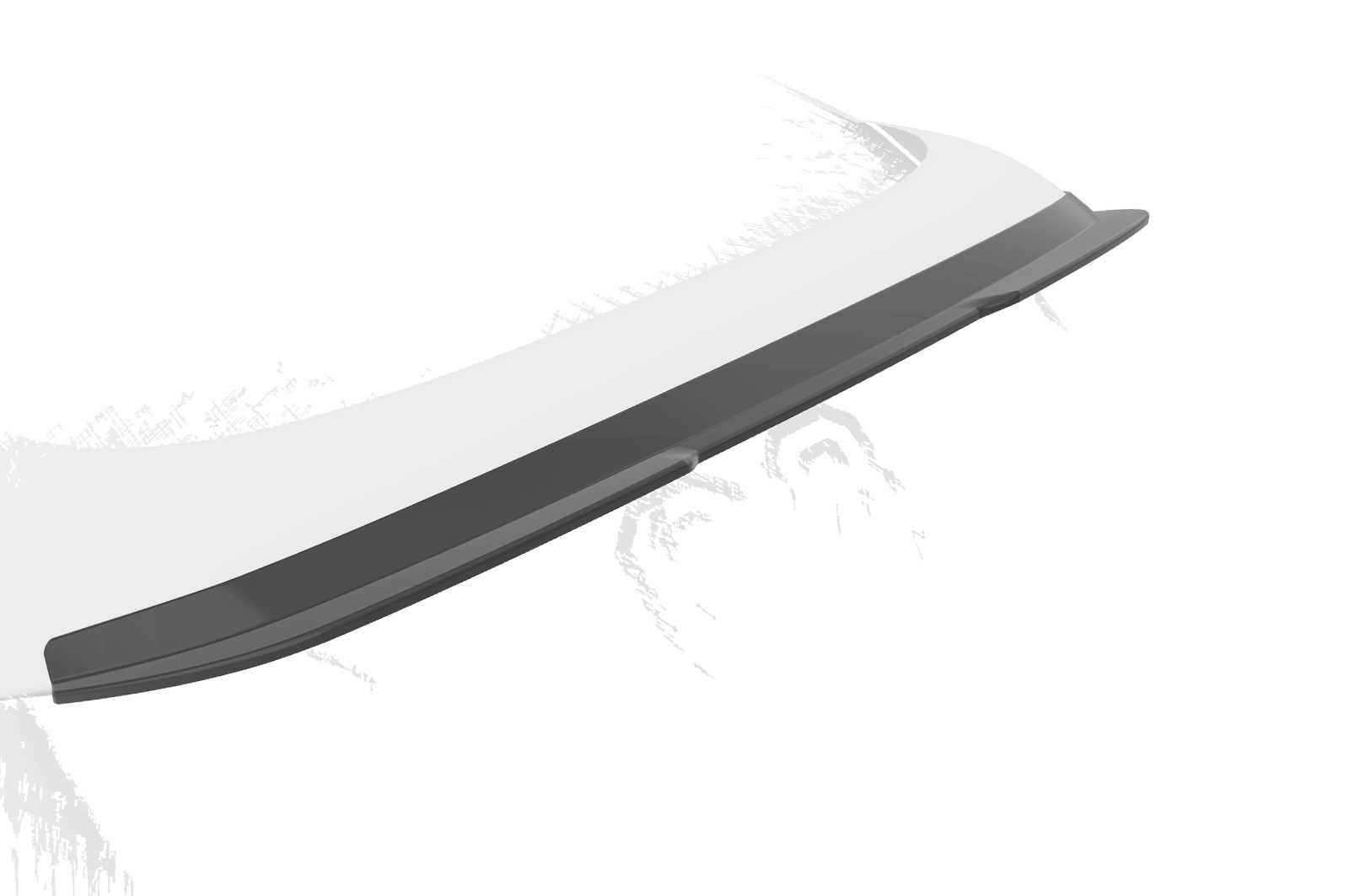 Becquet / Extension CAP pour Mazda 3 (Typ BL) MPS (06/2009-10/2013) - Fabriqué en ABS (6 finitions au choix)