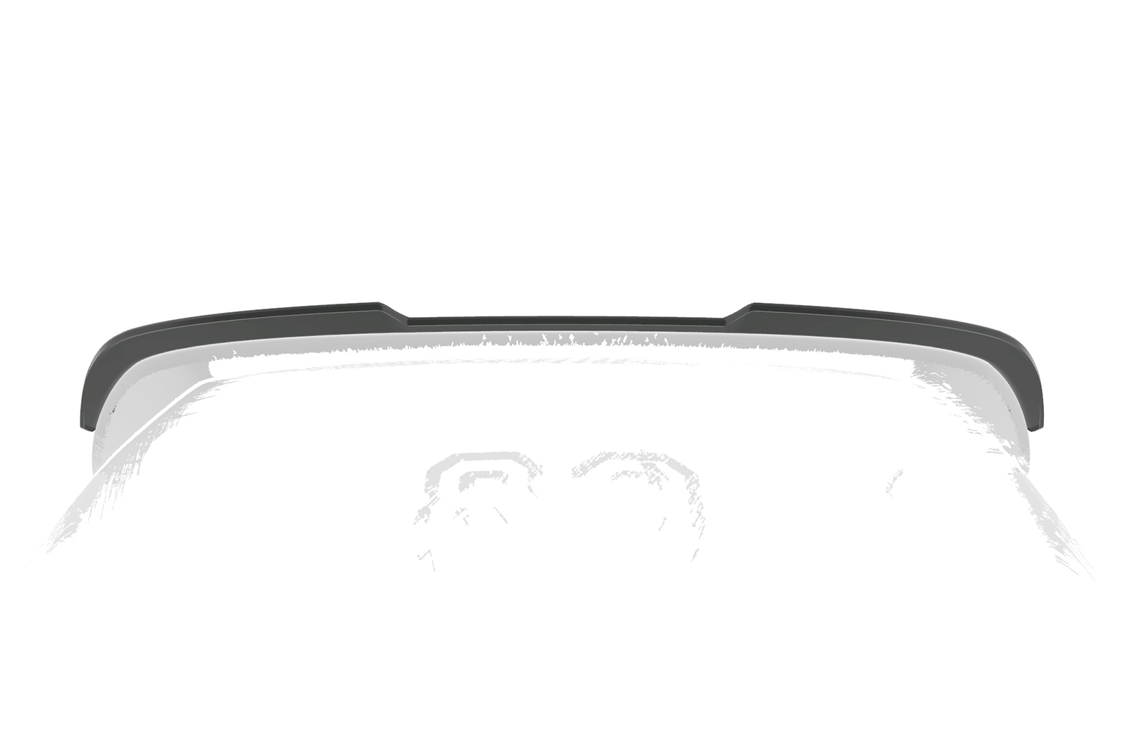 Becquet / Extension CAP pour Mazda 3 (Typ BL) MPS (06/2009-10/2013) - Fabriqué en ABS (6 finitions au choix)