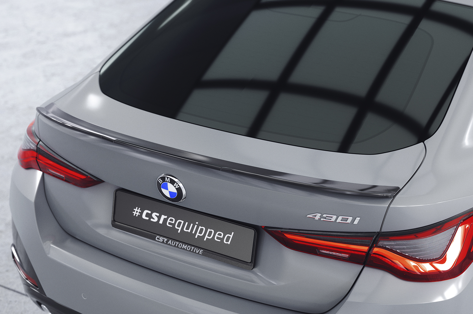 Becquet / Extension CAP pour BMW Série 4 / i4 G26 Gran coupé (depuis 2021) - Fabriqué en ABS (6 finitions au choix)