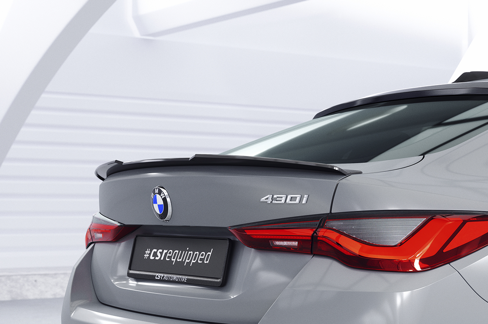 Becquet / Extension CAP pour BMW Série 4 / i4 G26 Gran coupé (depuis 2021) - Fabriqué en ABS (6 finitions au choix)
