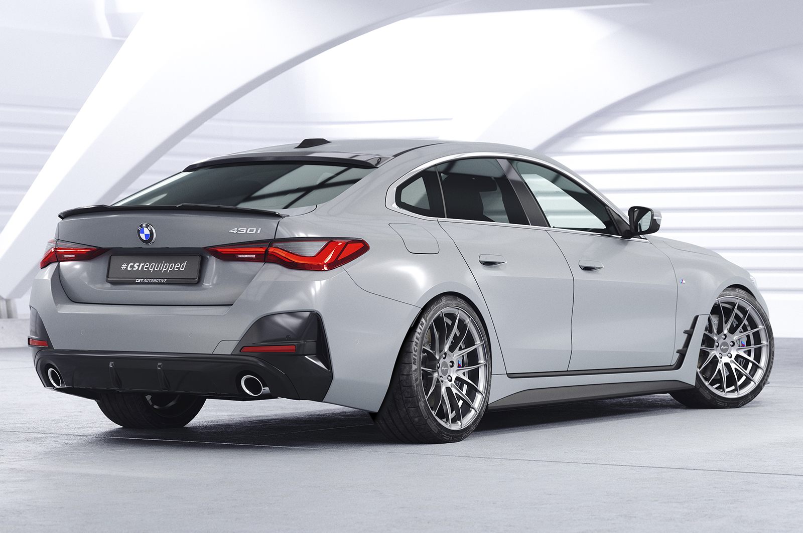 Becquet / Extension CAP pour BMW Série 4 / i4 G26 Gran coupé (depuis 2021) - Fabriqué en ABS (6 finitions au choix)