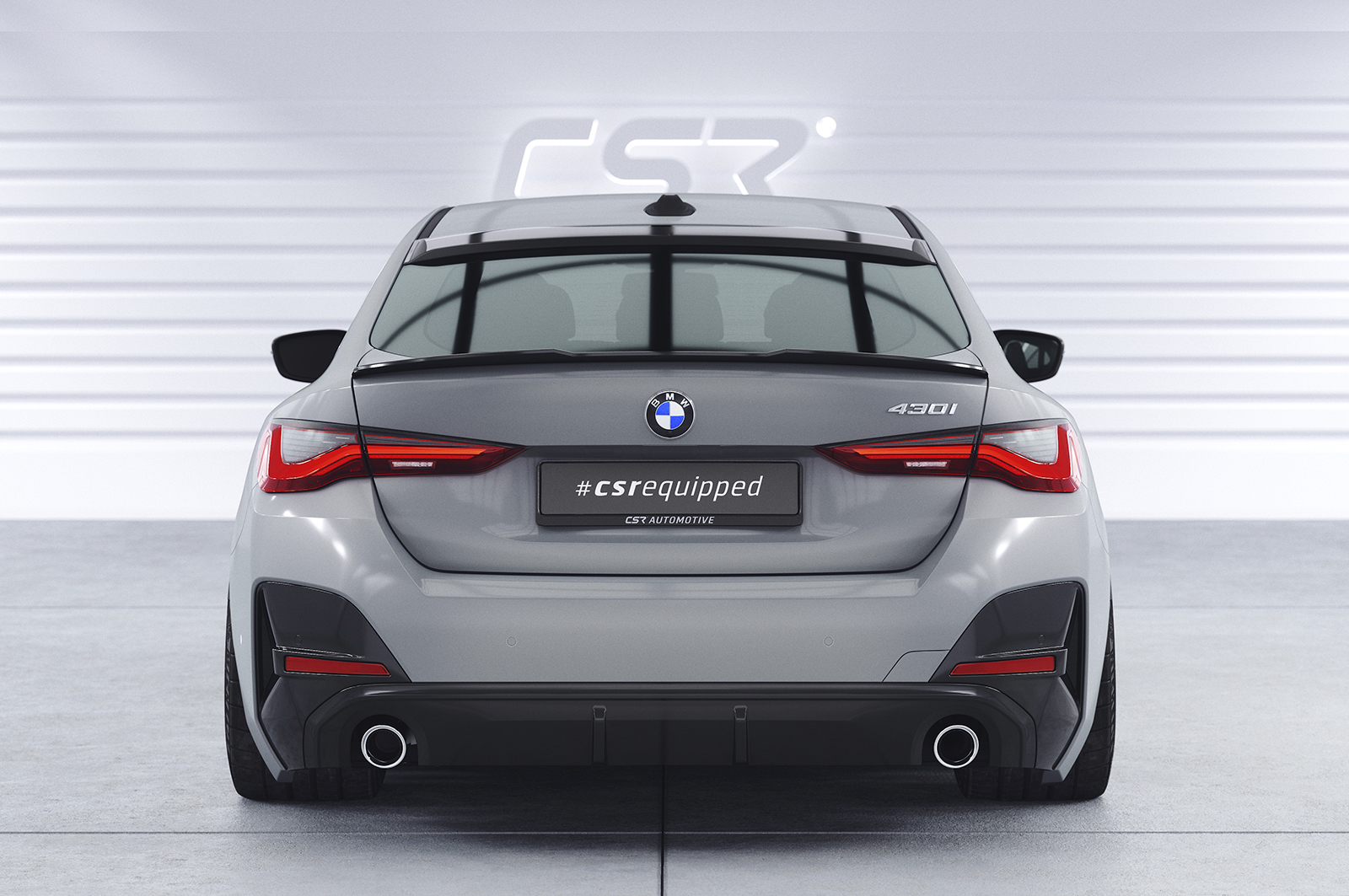 Becquet / Extension CAP pour BMW Série 4 / i4 G26 Gran coupé (depuis 2021) - Fabriqué en ABS (6 finitions au choix)