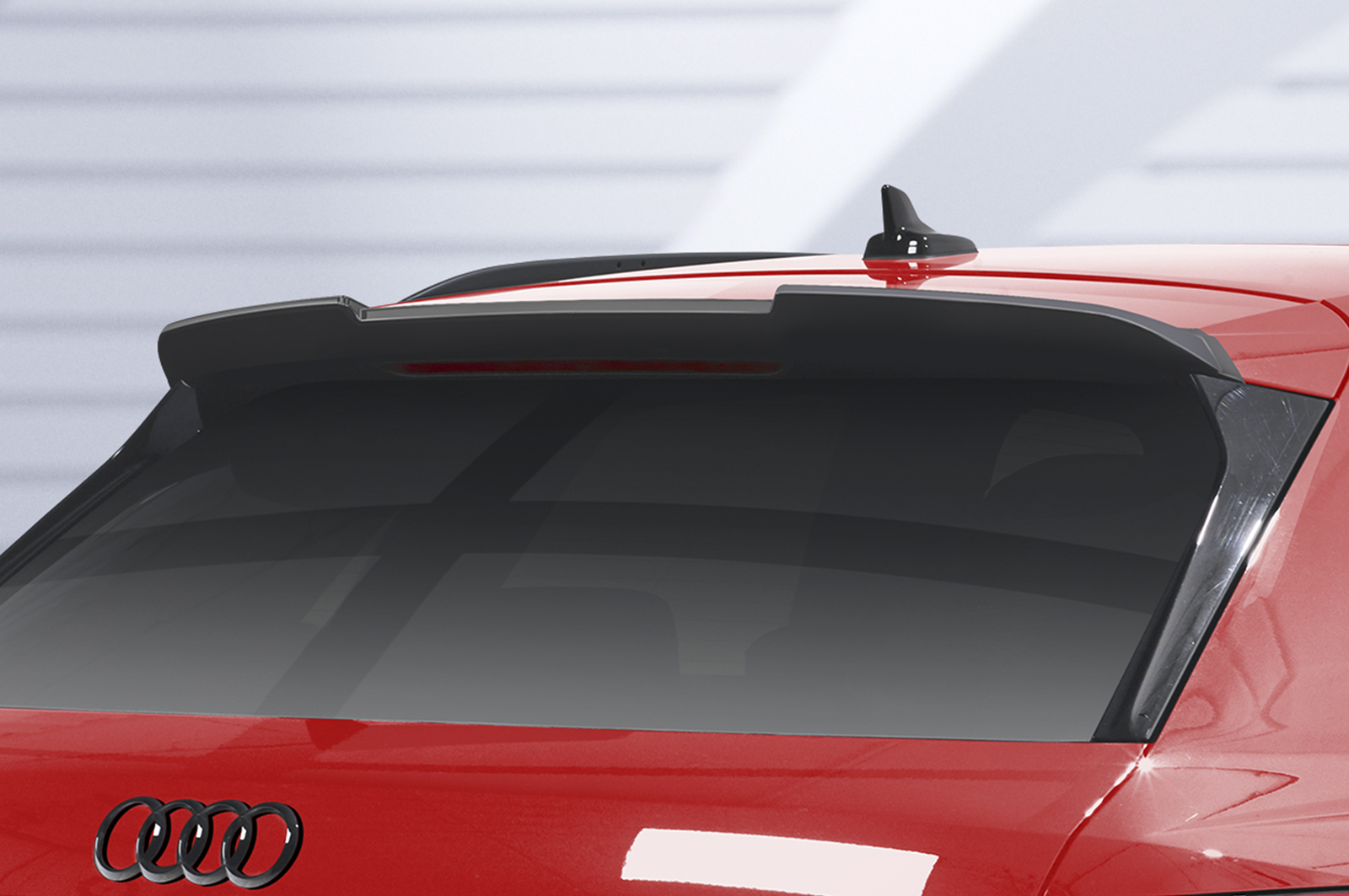 Becquet / Extension CAP pour Audi Q3 F3 toutes carrosseries (depuis 2018) - Fabriqué en ABS (6 finitions au choix)