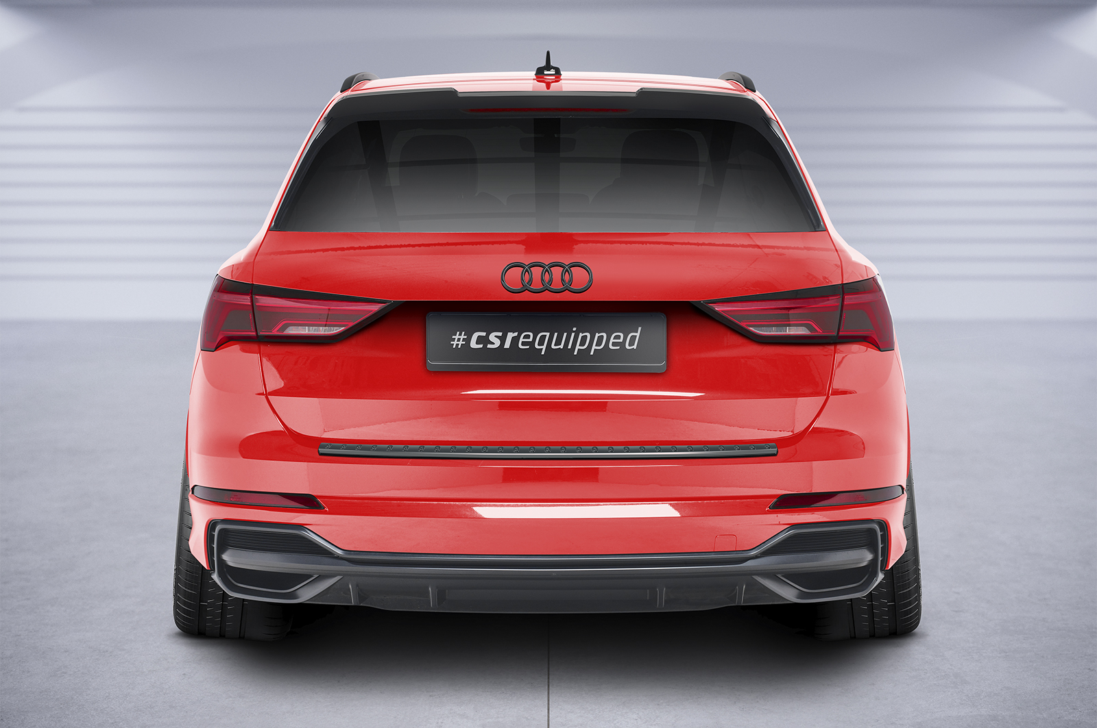 Becquet / Extension CAP pour Audi Q3 F3 toutes carrosseries (depuis 2018) - Fabriqué en ABS (6 finitions au choix)