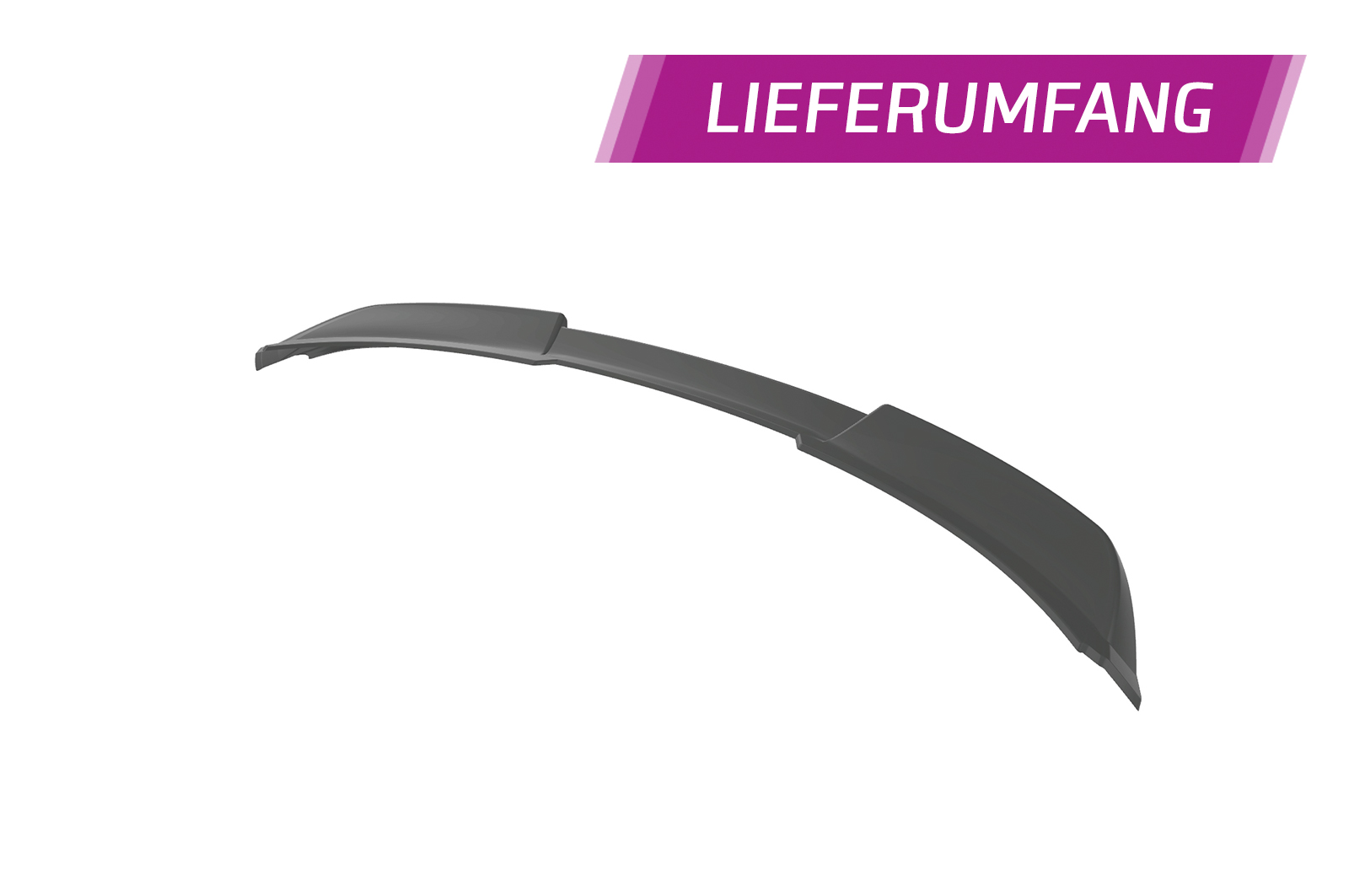 Becquet / Extension CAP pour Audi Q3 F3 toutes carrosseries (depuis 2018) - Fabriqué en ABS (6 finitions au choix)