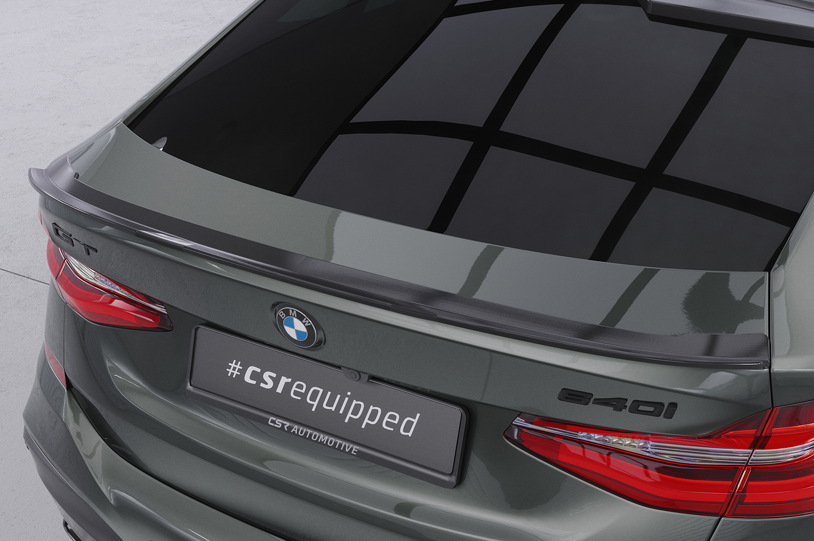 Becquet / Extension CAP pour BMW Série 6 G32 Gran Turismo (depuis 2017) - Fabriqué en ABS (6 finitions au choix)