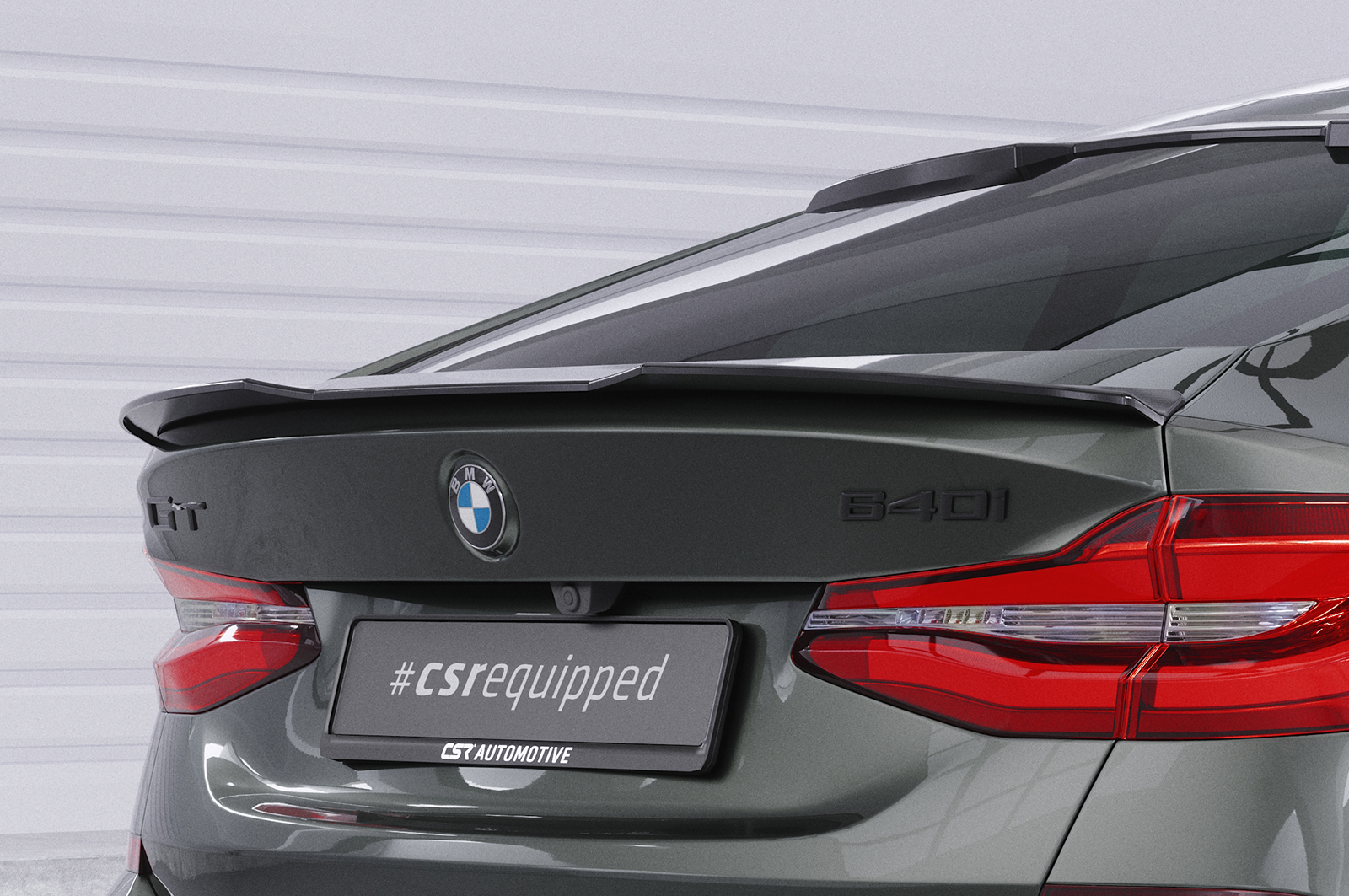 Becquet / Extension CAP pour BMW Série 6 G32 Gran Turismo (depuis 2017) - Fabriqué en ABS (6 finitions au choix)