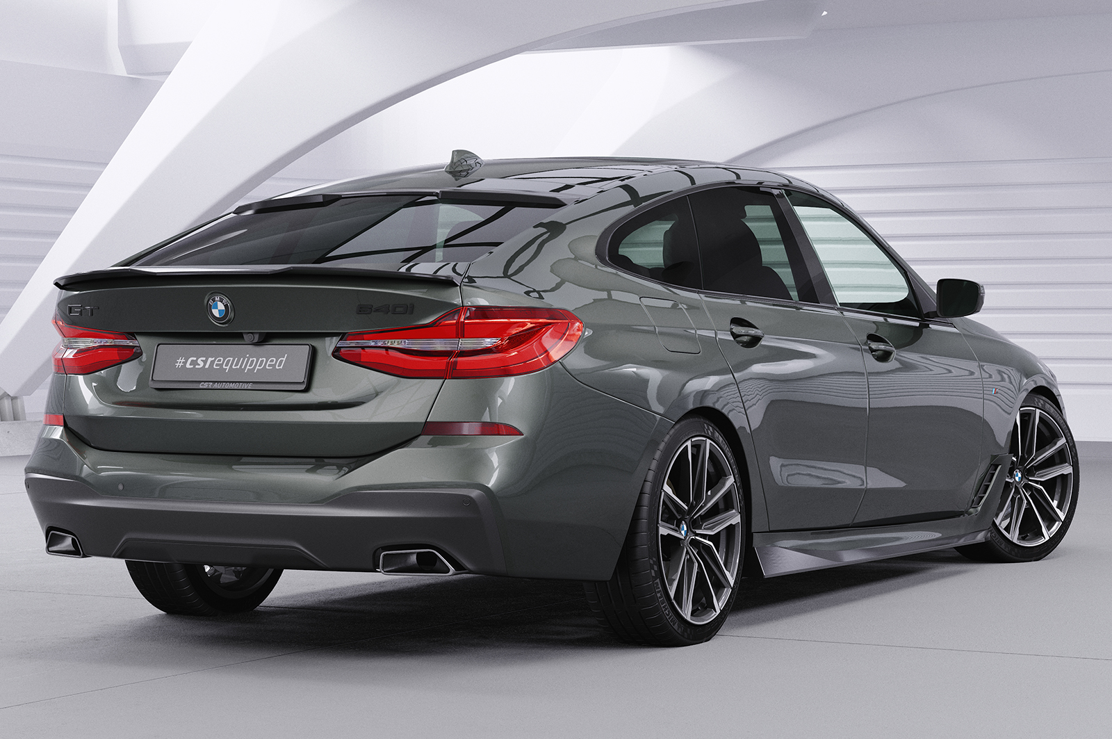 Becquet / Extension CAP pour BMW Série 6 G32 Gran Turismo (depuis 2017) - Fabriqué en ABS (6 finitions au choix)