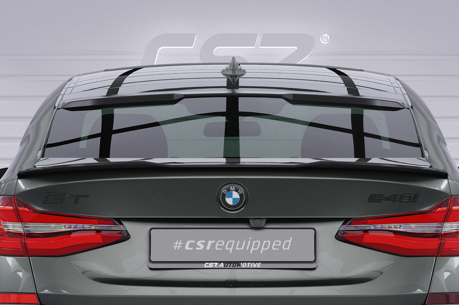 Becquet / Extension CAP pour BMW Série 6 G32 Gran Turismo (depuis 2017) - Fabriqué en ABS (6 finitions au choix)