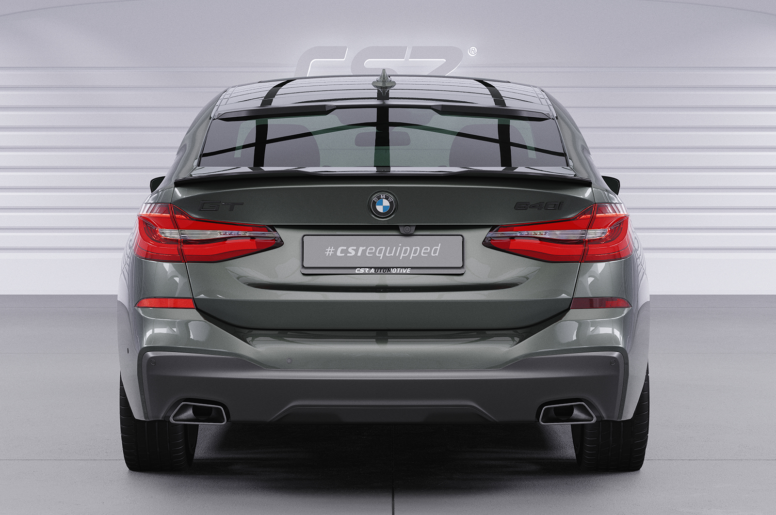 Becquet / Extension CAP pour BMW Série 6 G32 Gran Turismo (depuis 2017) - Fabriqué en ABS (6 finitions au choix)