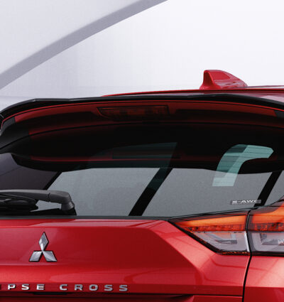 Becquet / Extension CAP pour Mitsubishi Eclipse Cross facelift (depuis 2021) - Fabriqué en ABS (6 finitions au choix)