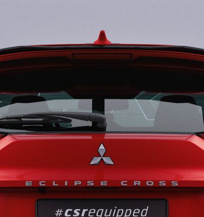 Becquet / Extension CAP pour Mitsubishi Eclipse Cross facelift (depuis 2021) - Fabriqué en ABS (6 finitions au choix)