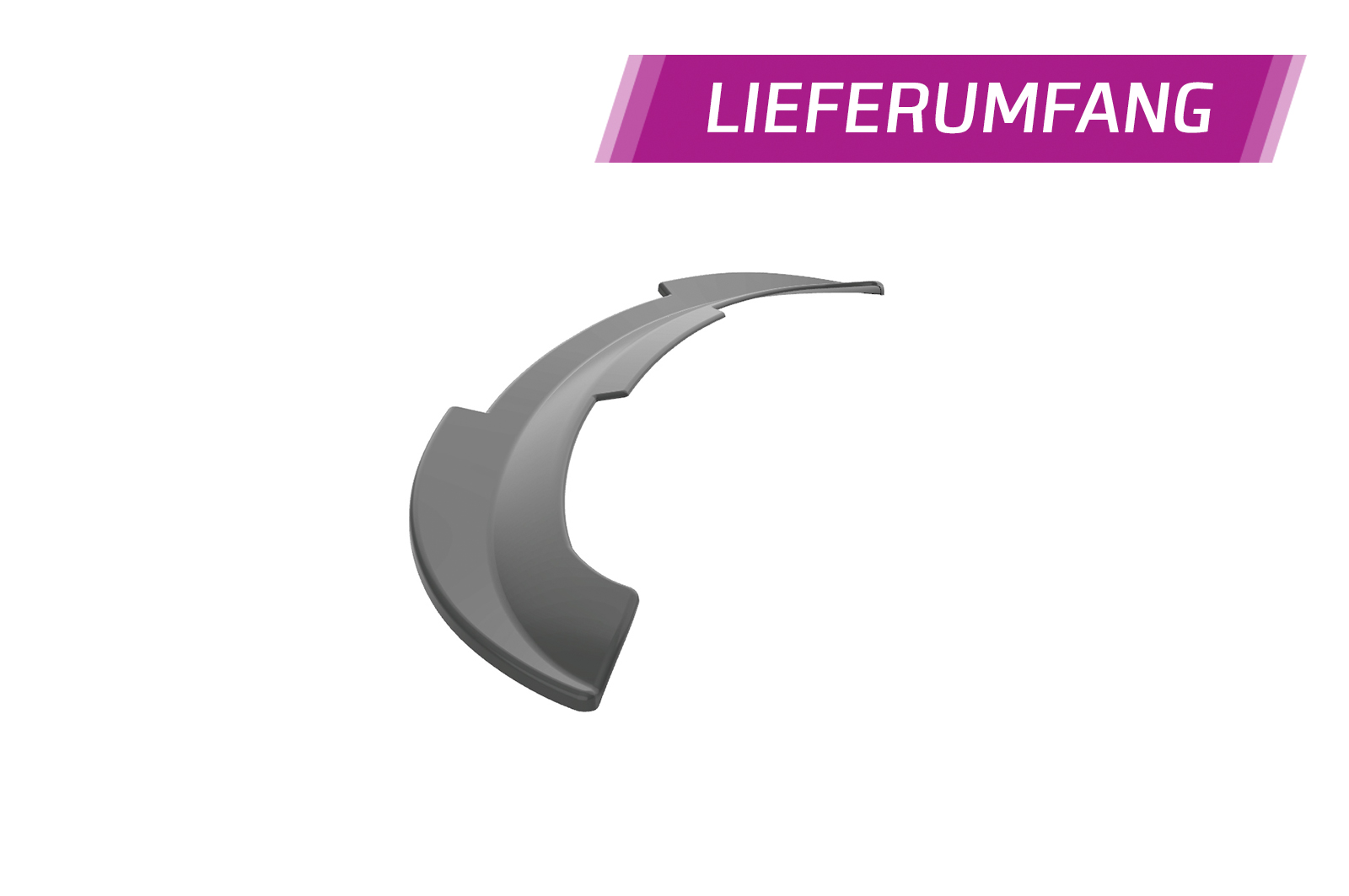 Becquet / Extension CAP pour Mini Clubman F54 toutes carrosseries (depuis 2015) - Fabriqué en ABS (6 finitions au choix)