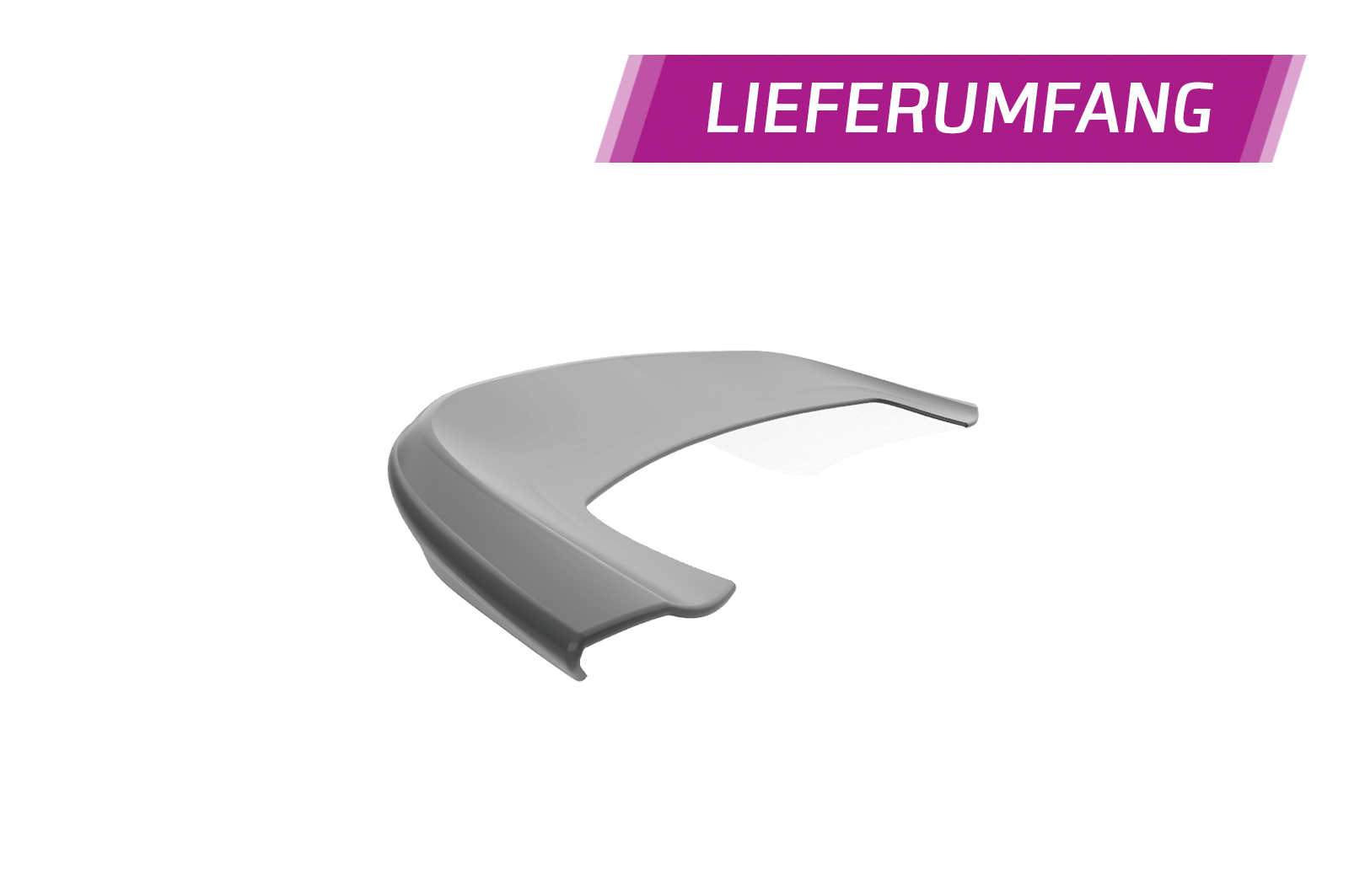Becquet / Extension CAP pour Porsche 718 Spyder (Typ 982) toutes carrosseries (depuis 2019) - Fabriqué en ABS (6 finitions au choix)