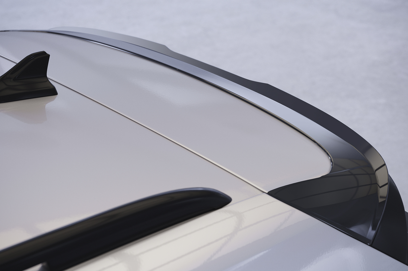 Becquet / Extension CAP pour VW Golf 8 (Typ CD) break (toutes carrosseries) (depuis 2020) - Fabriqué en ABS (6 finitions au choix)