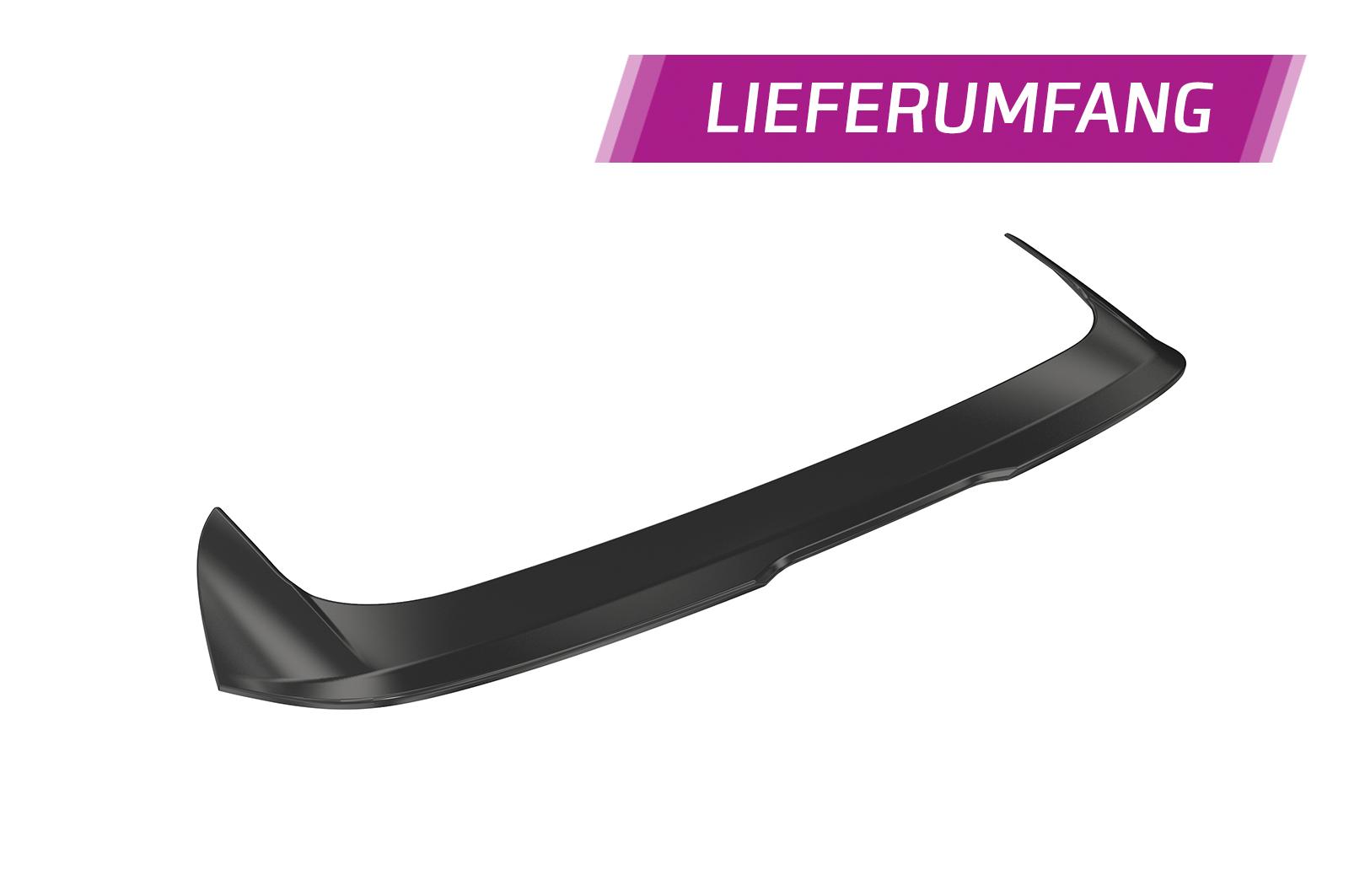 Becquet / Extension CAP pour VW Golf 8 (Typ CD) break (toutes carrosseries) (depuis 2020) - Fabriqué en ABS (6 finitions au choix)