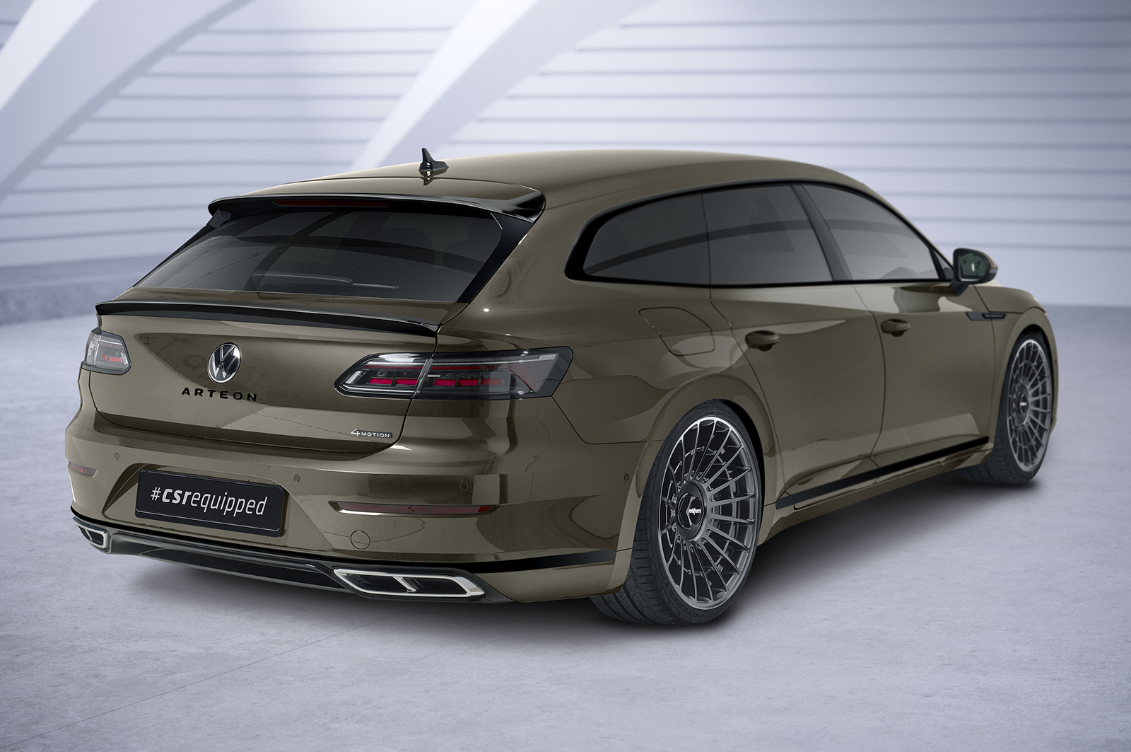 Becquet / Extension CAP pour VW Arteon Shooting Brake (toutes carrosseries) (depuis 2020) - Fabriqué en ABS (6 finitions au choix)