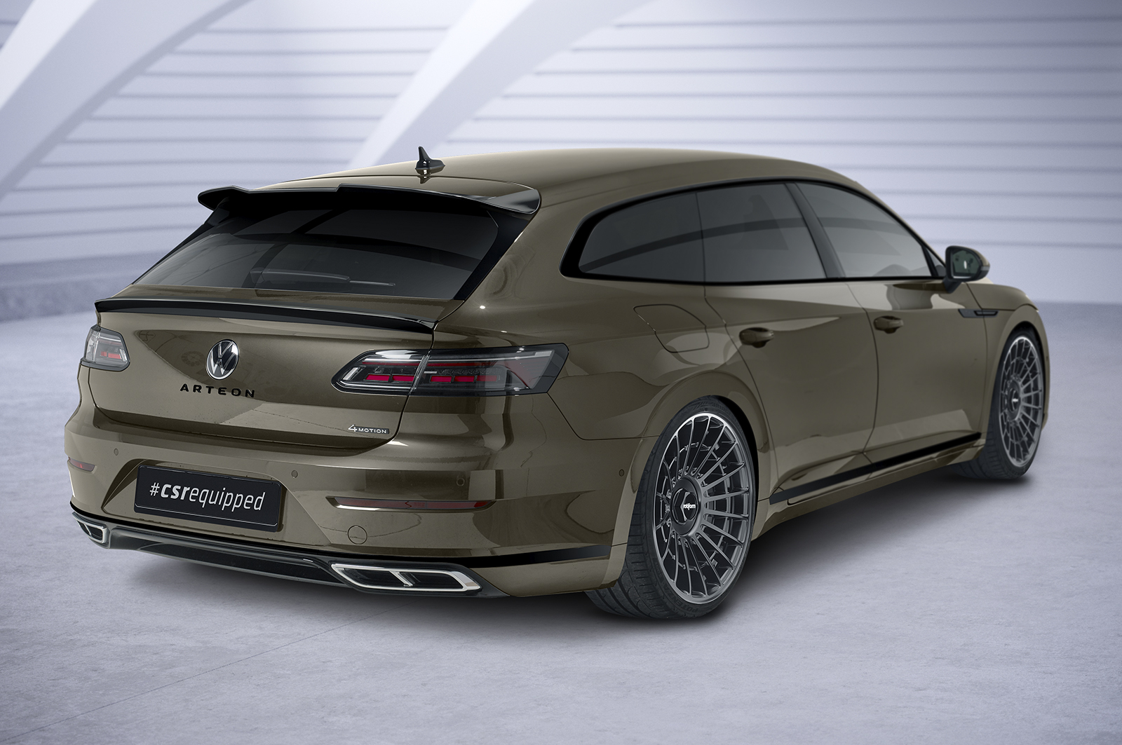 Becquet / Extension CAP pour VW Arteon Shooting Brake (toutes carrosseries) (depuis 2020) - Fabriqué en ABS (6 finitions au choix)