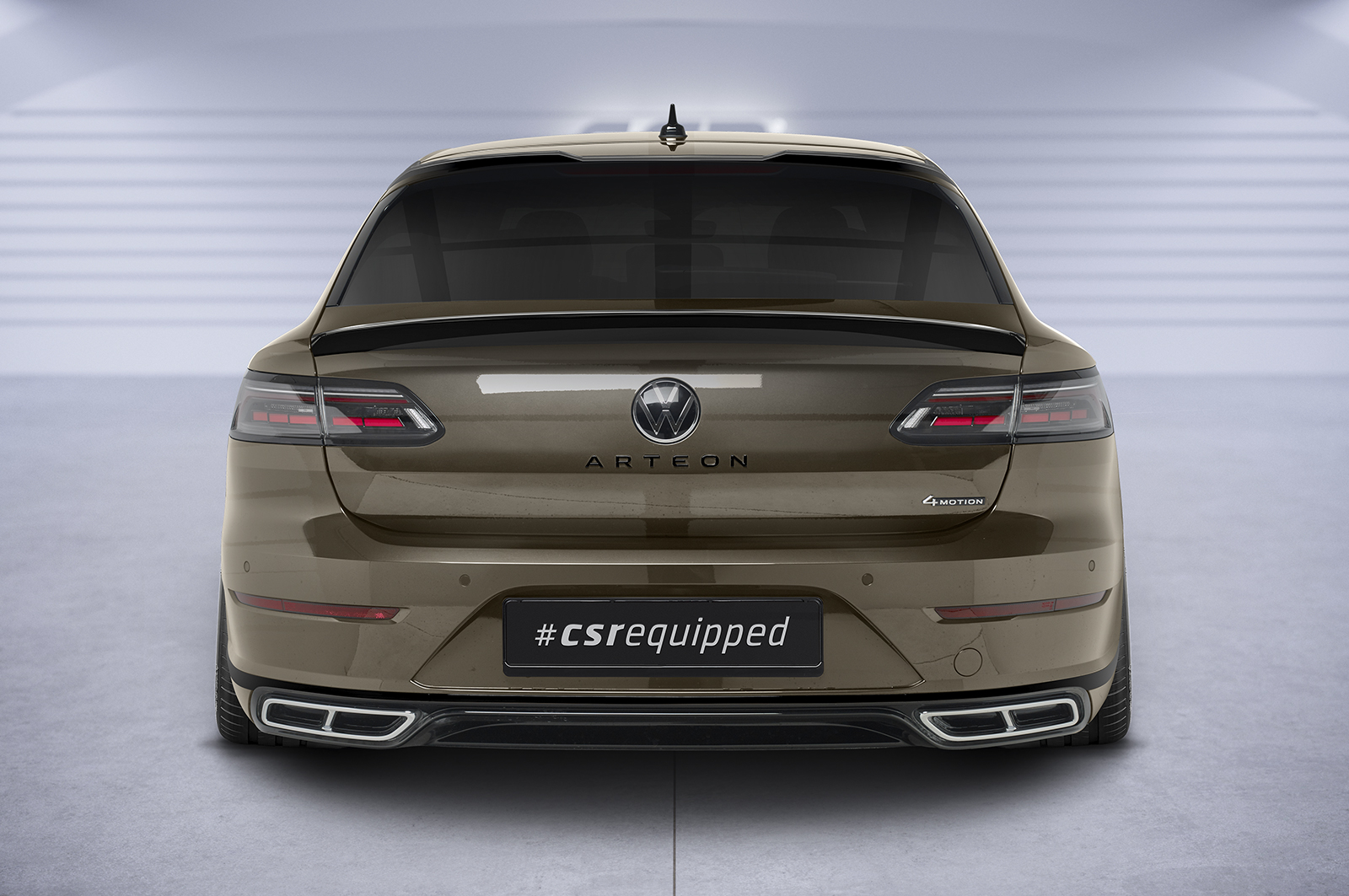 Becquet / Extension CAP pour VW Arteon Shooting Brake (toutes carrosseries) (depuis 2020) - Fabriqué en ABS (6 finitions au choix)