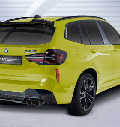 Becquet / Extension CAP pour BMW X3 F97 M-Competition (auch facelift) (depuis 2019) - Fabriqué en ABS (6 finitions au choix)