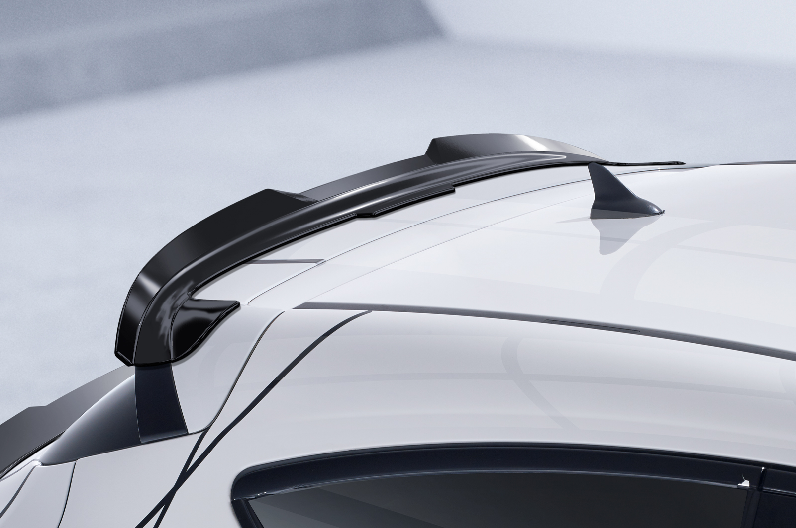 Becquet / Extension CAP pour Opel Astra J GTC OPC-Line (2012-2018) - Fabriqué en ABS (6 finitions au choix)