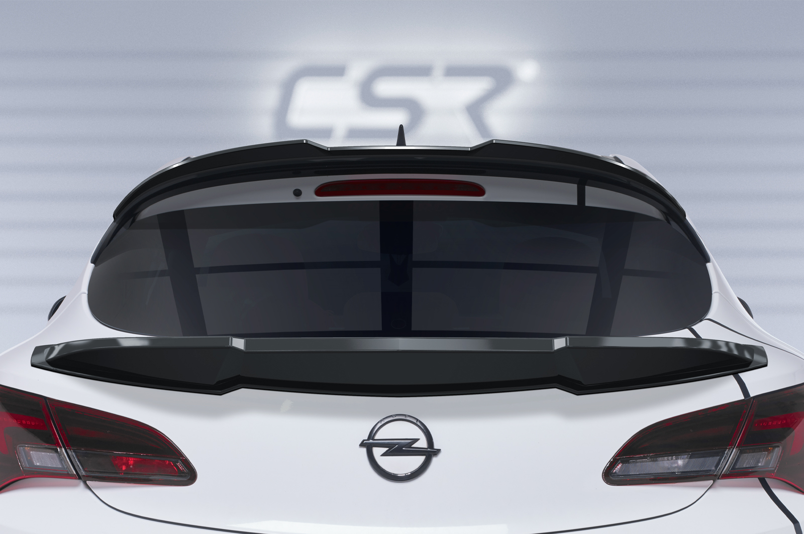 Becquet / Extension CAP pour Opel Astra J GTC OPC-Line (2012-2018) - Fabriqué en ABS (6 finitions au choix)