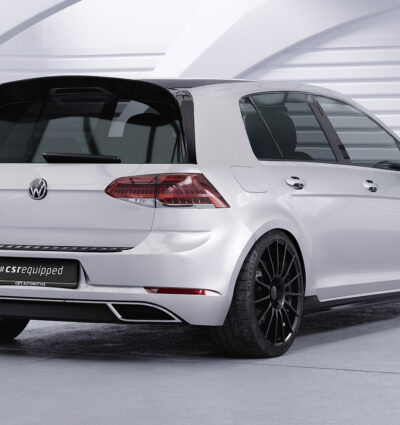 Becquet / Extension CAP pour VW Golf 7 (Typ AU) finition de base (2012-2021) - Fabriqué en ABS (6 finitions au choix)