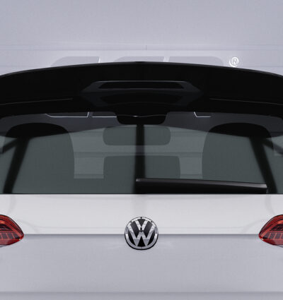 Becquet / Extension CAP pour VW Golf 7 (Typ AU) finition de base (2012-2021) - Fabriqué en ABS (6 finitions au choix)