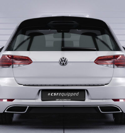 Becquet / Extension CAP pour VW Golf 7 (Typ AU) finition de base (2012-2021) - Fabriqué en ABS (6 finitions au choix)