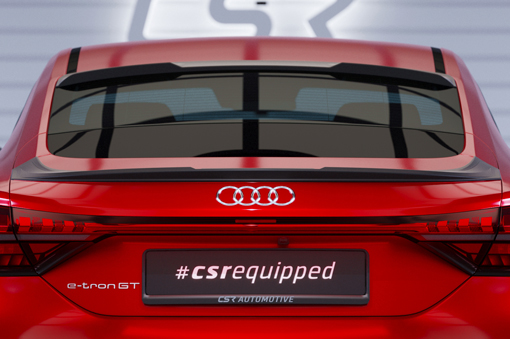 Becquet / Extension CAP pour Audi e-tron GT (FW) toutes carrosseries (depuis 2020) - Fabriqué en ABS (6 finitions au choix)