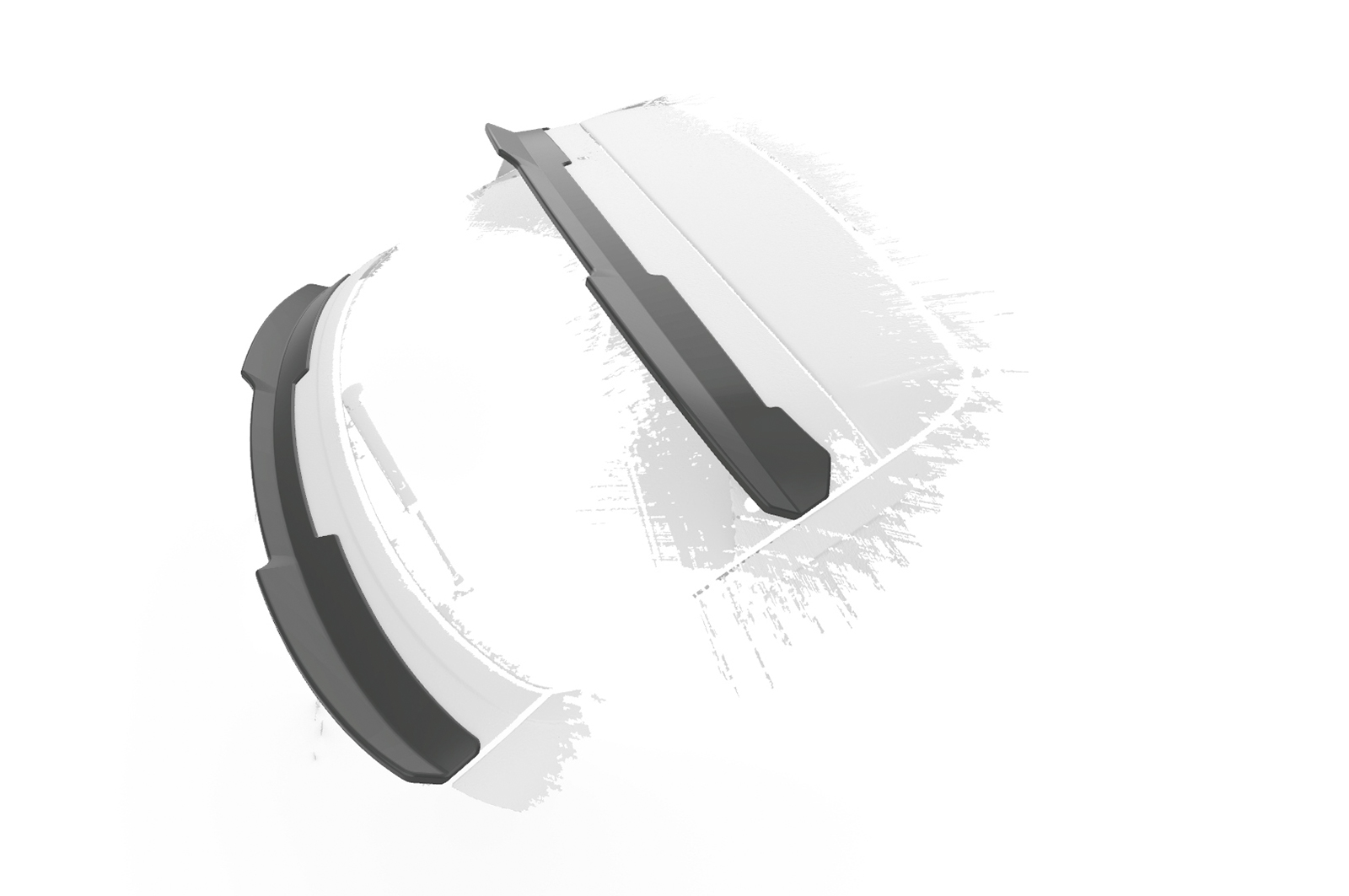 Becquet / Extension CAP pour VW Taigo (Typ CS) toutes carrosseries (depuis 2021) - Fabriqué en ABS (6 finitions au choix)