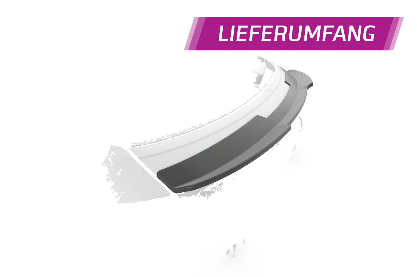 Becquet / Extension CAP pour VW Taigo (Typ CS) toutes carrosseries (depuis 2021) - Fabriqué en ABS (6 finitions au choix)