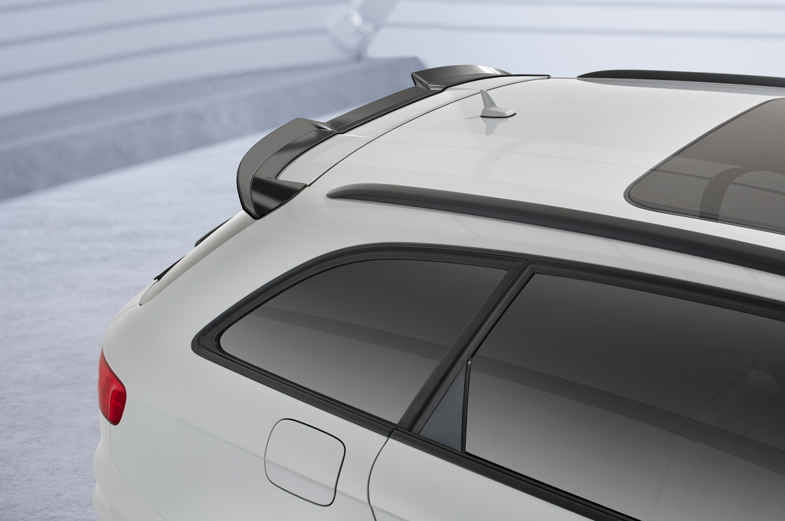 Becquet / Extension CAP pour Audi RS4 B8 Avant (04/2012-06/2015) - Fabriqué en ABS (6 finitions au choix)