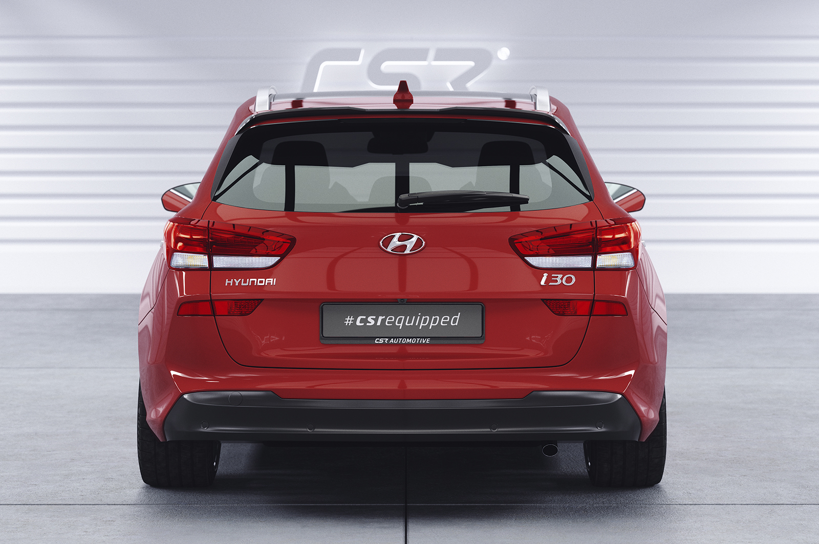 Becquet / Extension CAP pour Hyundai I30 (PD) break / CW (depuis 07/2017) - Fabriqué en ABS (6 finitions au choix)