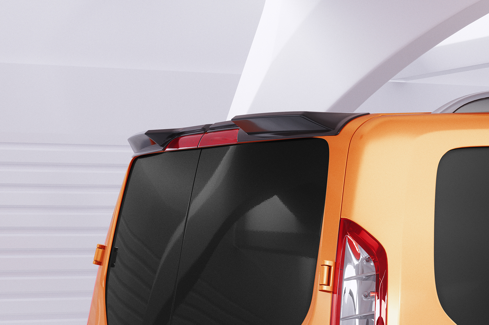 Becquet / Extension CAP pour Ford Transit MK7 Custom (depuis 2012) - Fabriqué en ABS (6 finitions au choix)