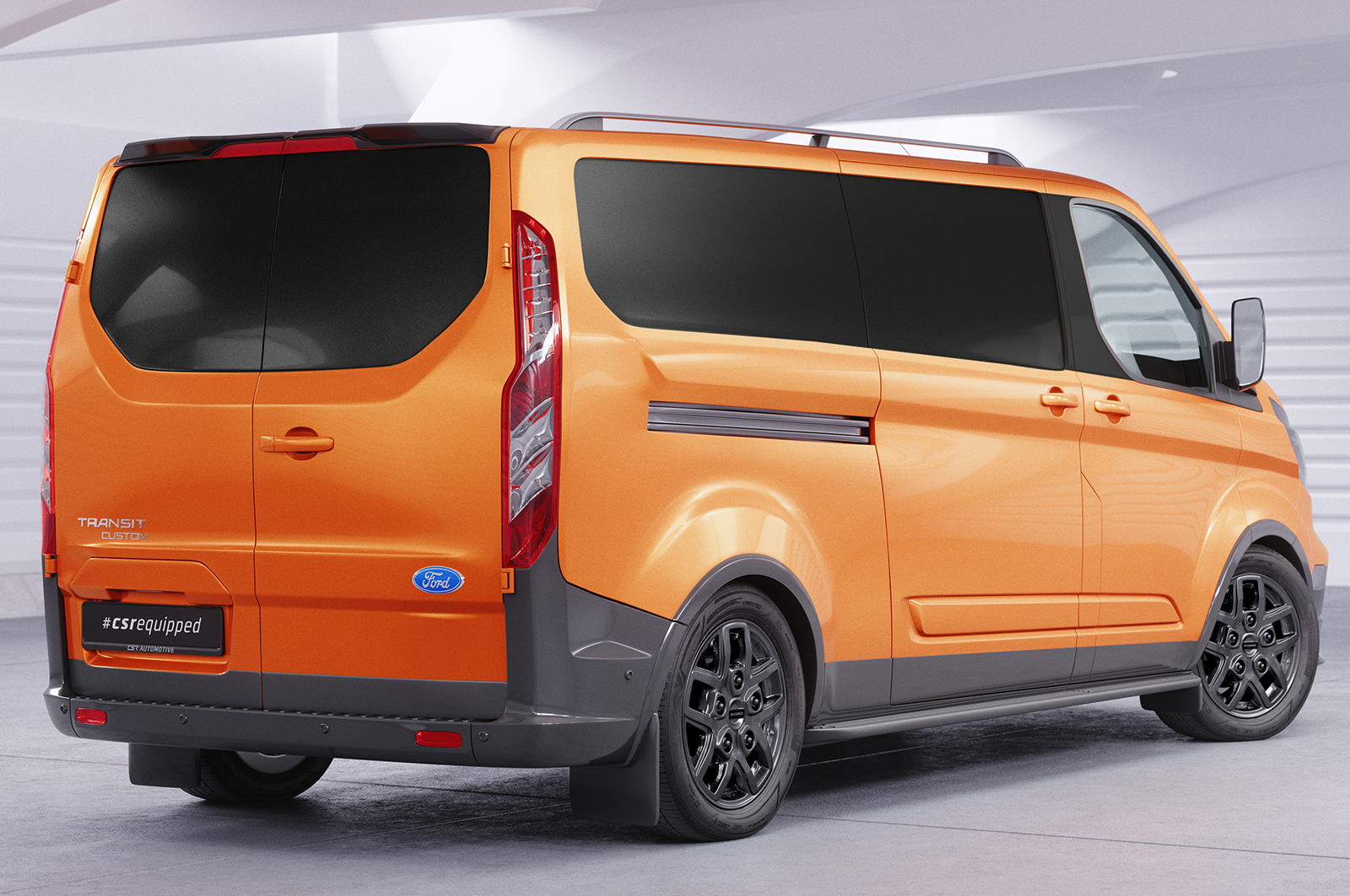 Becquet / Extension CAP pour Ford Transit MK7 Custom (depuis 2012) - Fabriqué en ABS (6 finitions au choix)