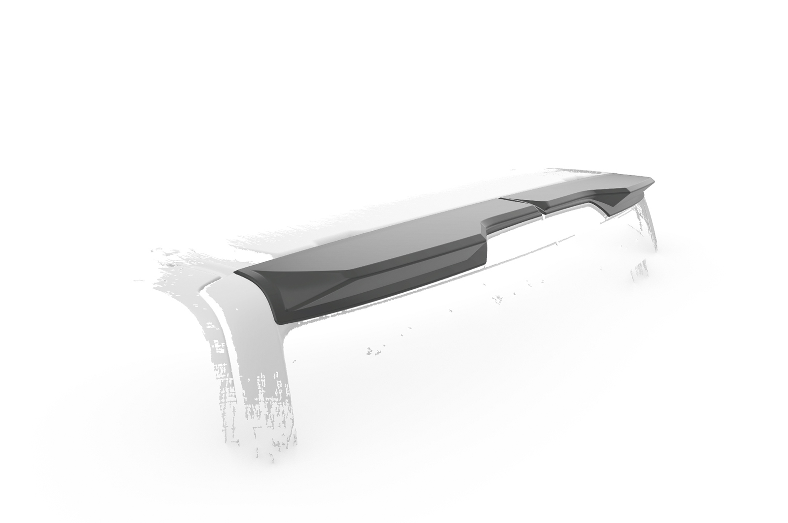 Becquet / Extension CAP pour Ford Transit MK7 Custom (depuis 2012) - Fabriqué en ABS (6 finitions au choix)