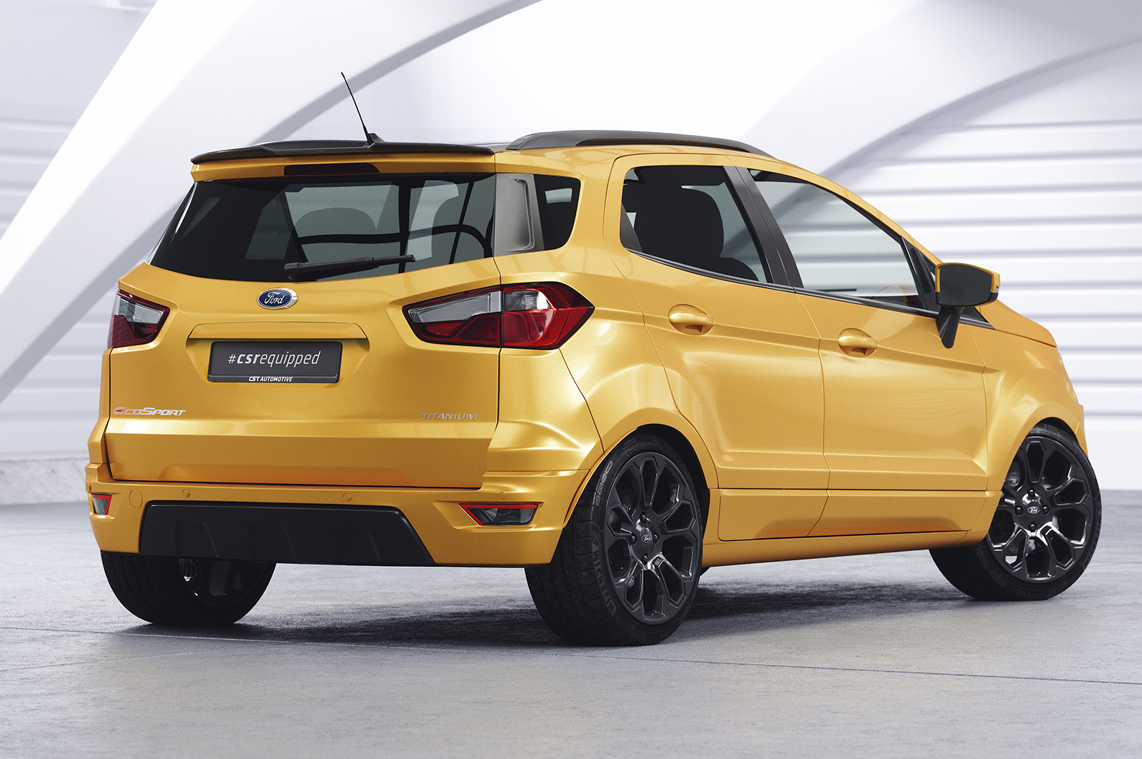 Becquet / Extension CAP pour Ford EcoSport MK2 toutes carrosseries (depuis 2012) - Fabriqué en ABS (6 finitions au choix)